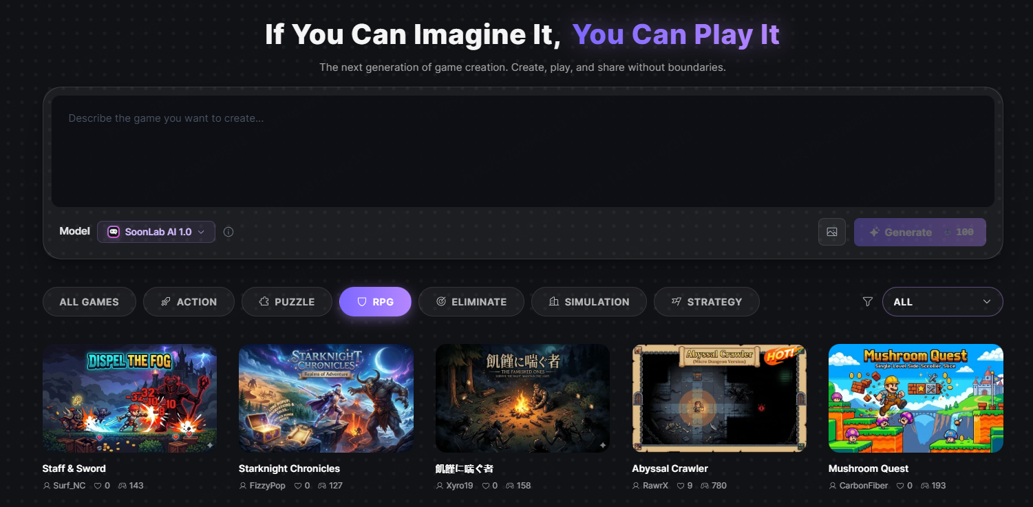 RPG game maker SoonLab
