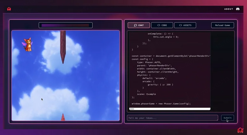 rosebud-ai-video-game-engine