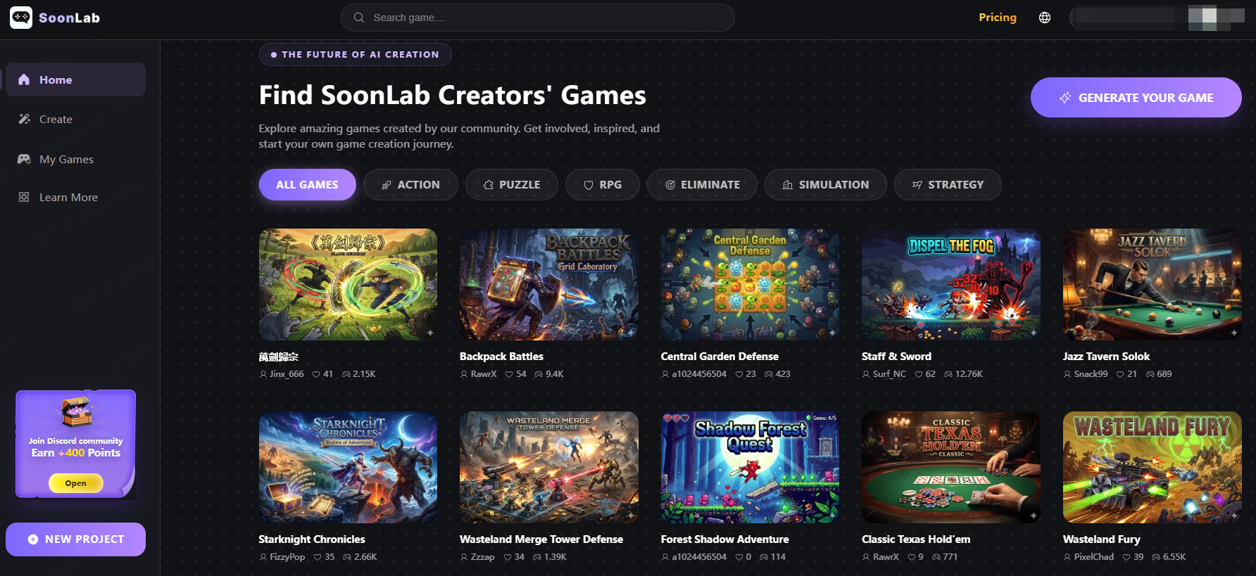 soonlab homepage