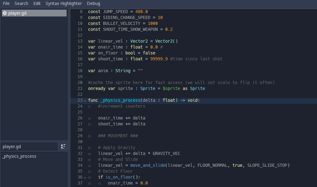 Godot GDScript